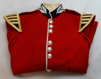 British Army Scots Tunic Red Jacket Bandsmans w Shoulder Wings Size 37"