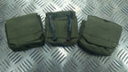 IDF Tactical Ammo Ammunition Pouch Web Codura Olive Green RUSTY x3