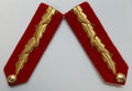 Army General Officer British No1 Dress Hand Embroidered Gorgets Gold Leaf