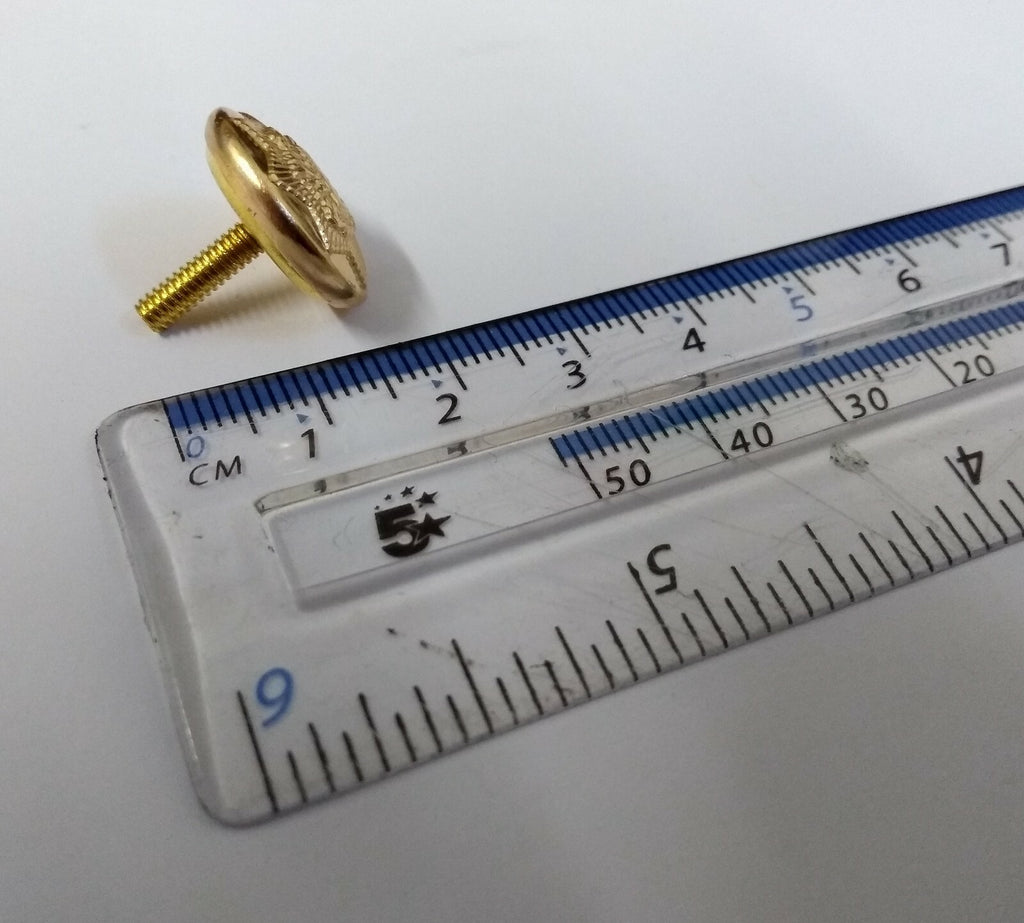 Bahrain National Insignia Obsolete Medium Dress Uniform Screw Back Buttons X8