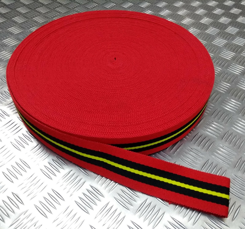 Mil-Spec Belting Unknown 3 Colour Stable Belt Material Cotton Canvas 57mm