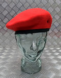 Red Beret Genuine Hobson London Issue Manufactures Sample 7 56cm