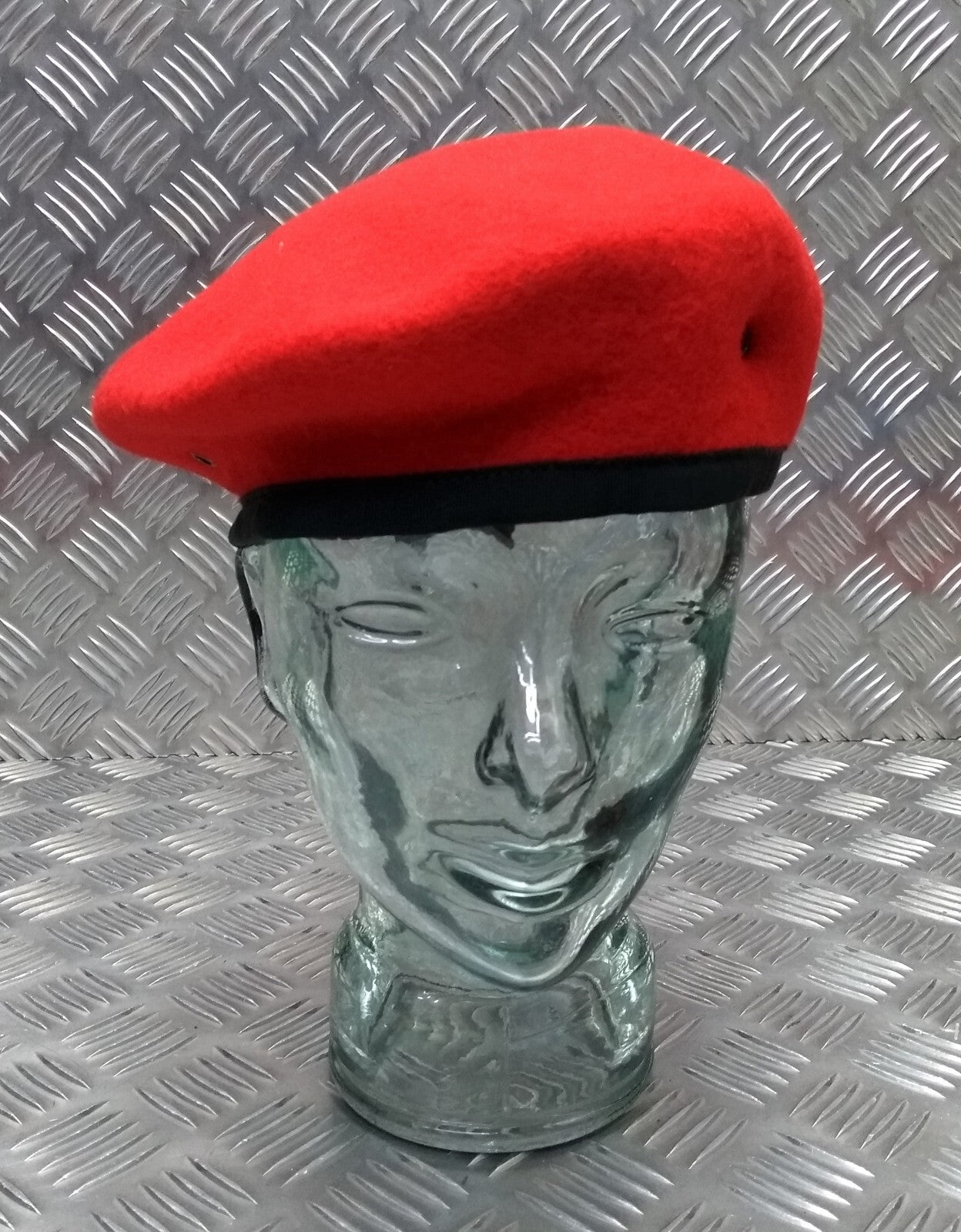Red Beret Genuine Hobson London Issue Manufactures Sample 7 56cm