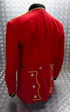British Army Red Tunic Bandsman's R.SIGS Band With Badges Good Size
