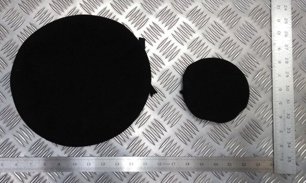 Miniature Genuine Hobson London Black Wool Bonnet Beret