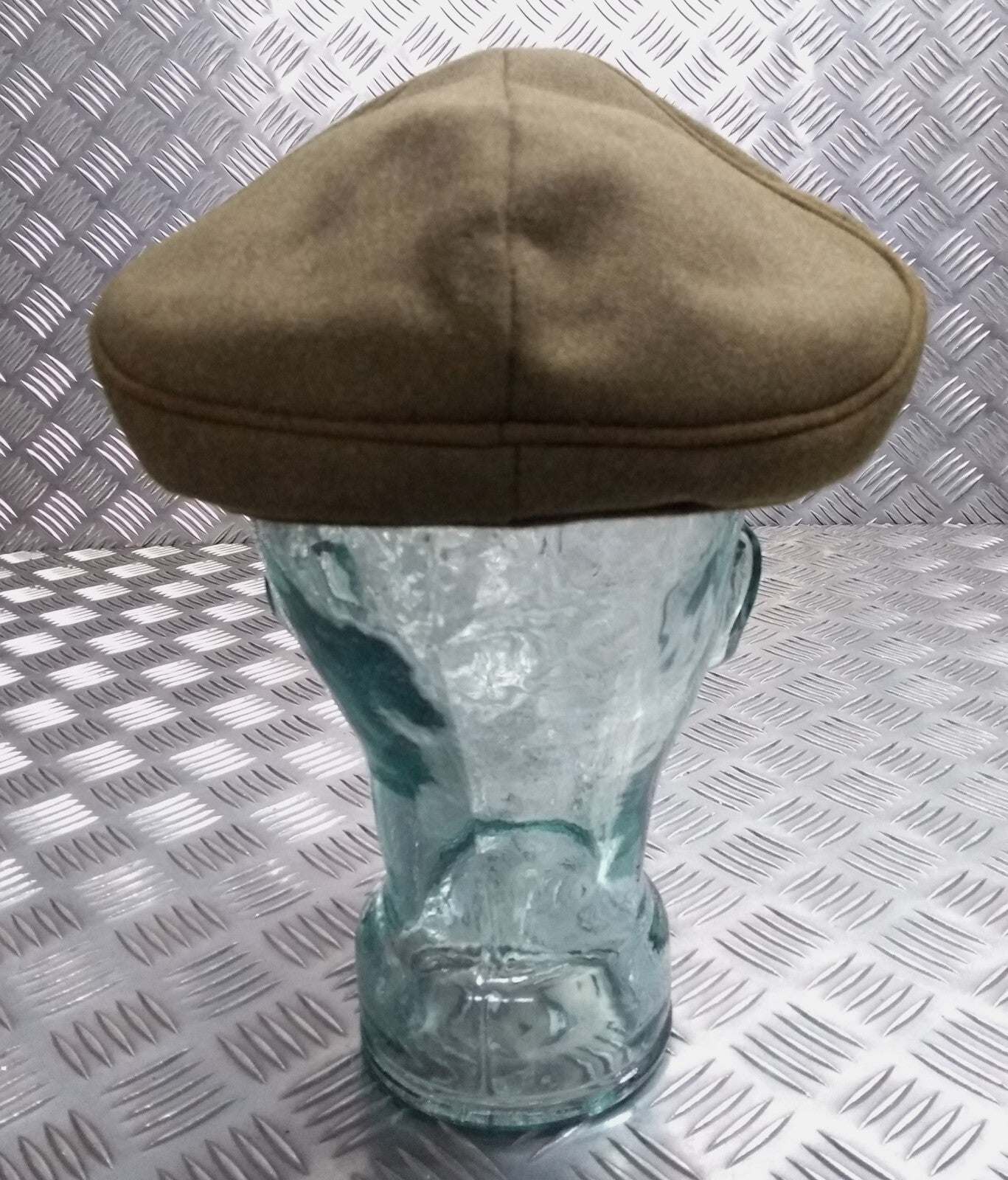 No2 Dress Hat Vintage Khaki Green No Badge Woman's Version Size 57cm