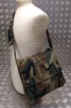 Woodland Camouflage Lightweight Compact Shoulder Bag