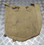 Vintage Canvas Pack 1937 Pattern Khaki Webbing Heavy Use Grade 2