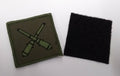 Genuine Issue OD Green Instructor in Gunnery Badge TRF With Backing
