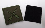 Genuine Issue OD Green Instructor in Gunnery Badge TRF With Backing