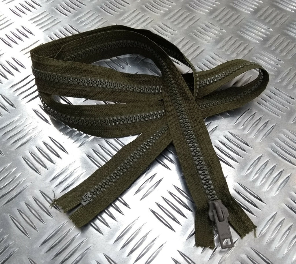 139cm Closed End Green Heavy Duty Zip Zipper