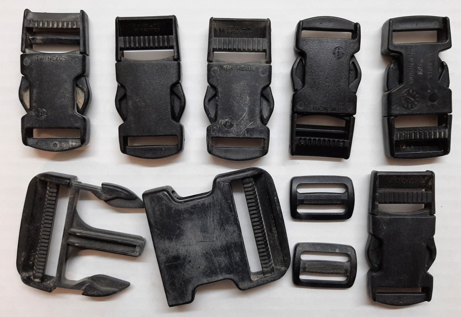Webbing Q/R Buckle British Army Soldier 95/2000+ Quick Release Fasteners X 7