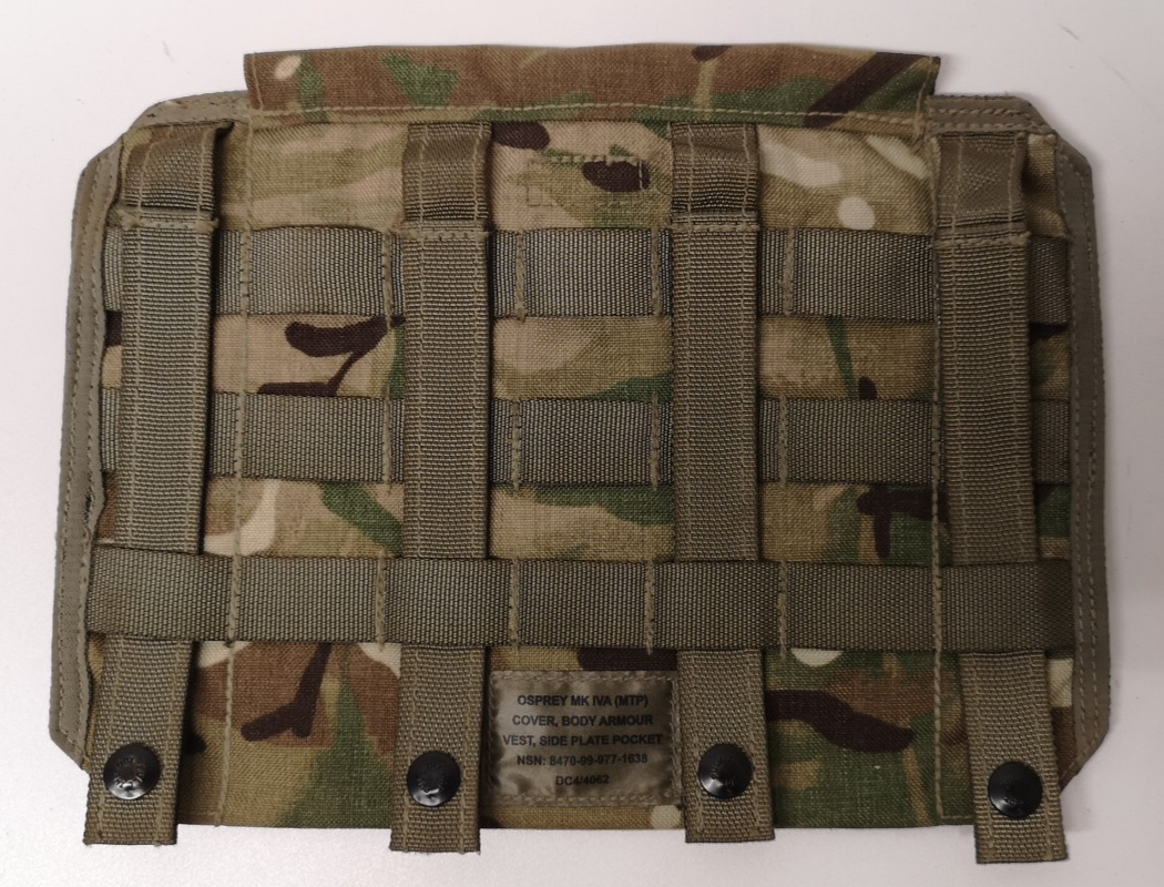 Osprey MK IVA MTP Body Armour Vest Side Pockets without Filler Plates