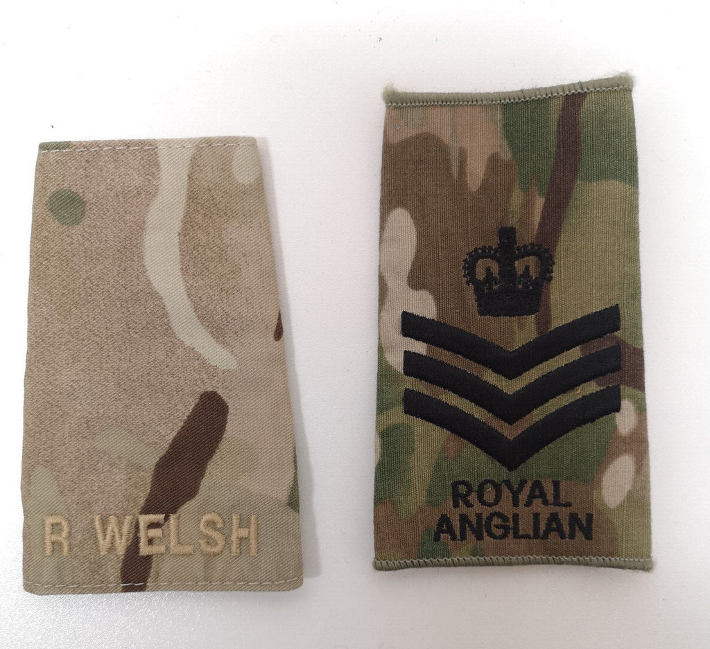 Rank Slide MTP Multi Camo Various Ranks - Used