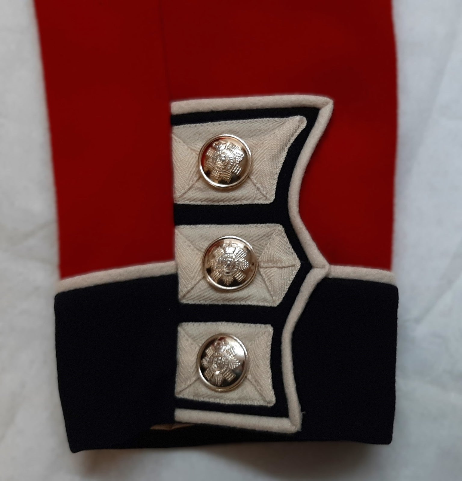 British Army Scots Tunic Royal FG Red Jacket Size 42.5"