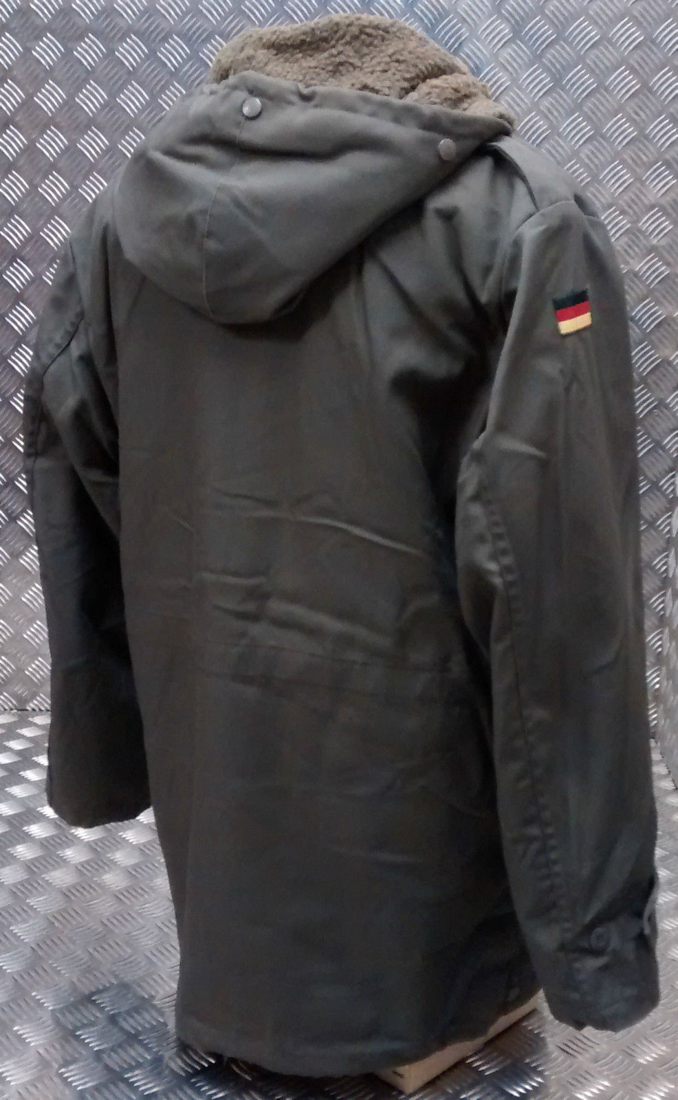 German Military Style Parka Fully Lined Green NEW