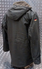 German Military Style Parka Fully Lined Green NEW