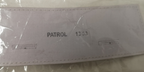Stiff White Detachable Patrol Style Collars