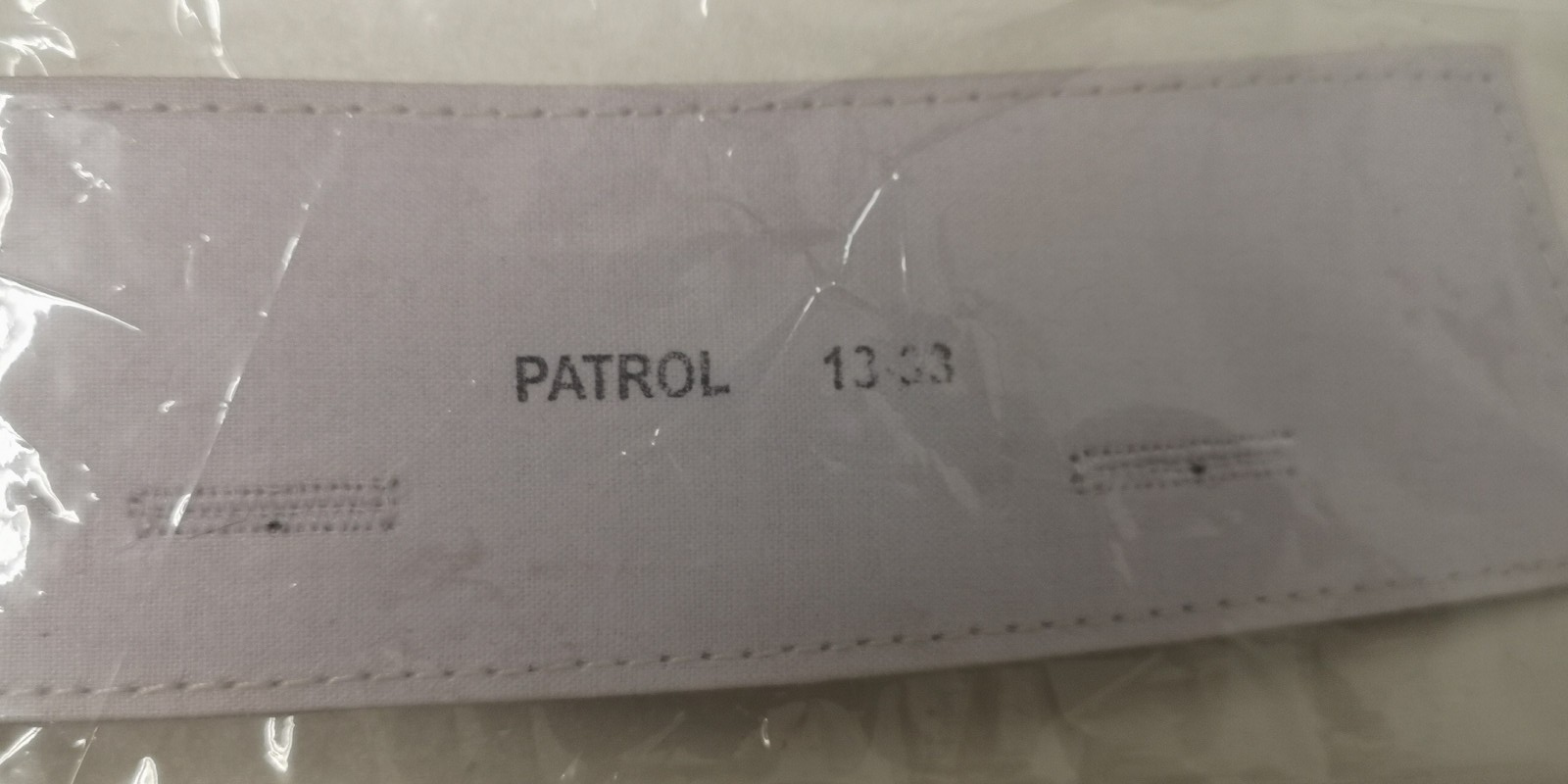 Stiff White Detachable Patrol Style Collars
