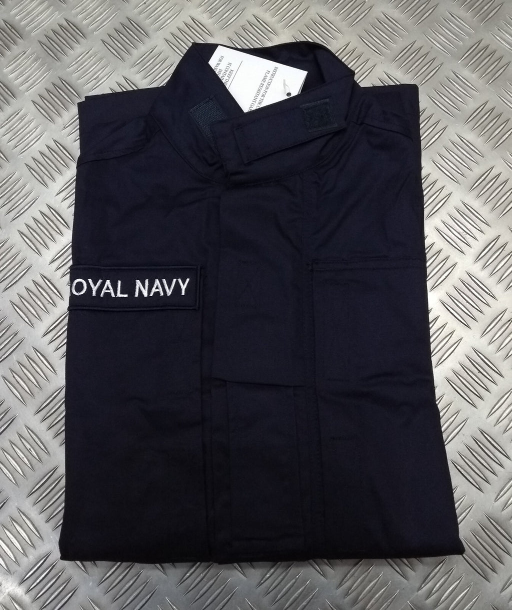 Navy Blue Warm Weather Fire Resistant RN AWD & No4 Working Jacket 200/112cm