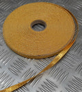 British Made Issue 19mm Gold Mylar Rank DotLace Braided Tape RC27
