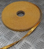 British Made Issue 19mm Gold Mylar Rank DotLace Braided Tape RC27