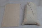 Cotton Drawstring Bags 40cm x 25cm British Army Multi Purpose Linen Pouch x5