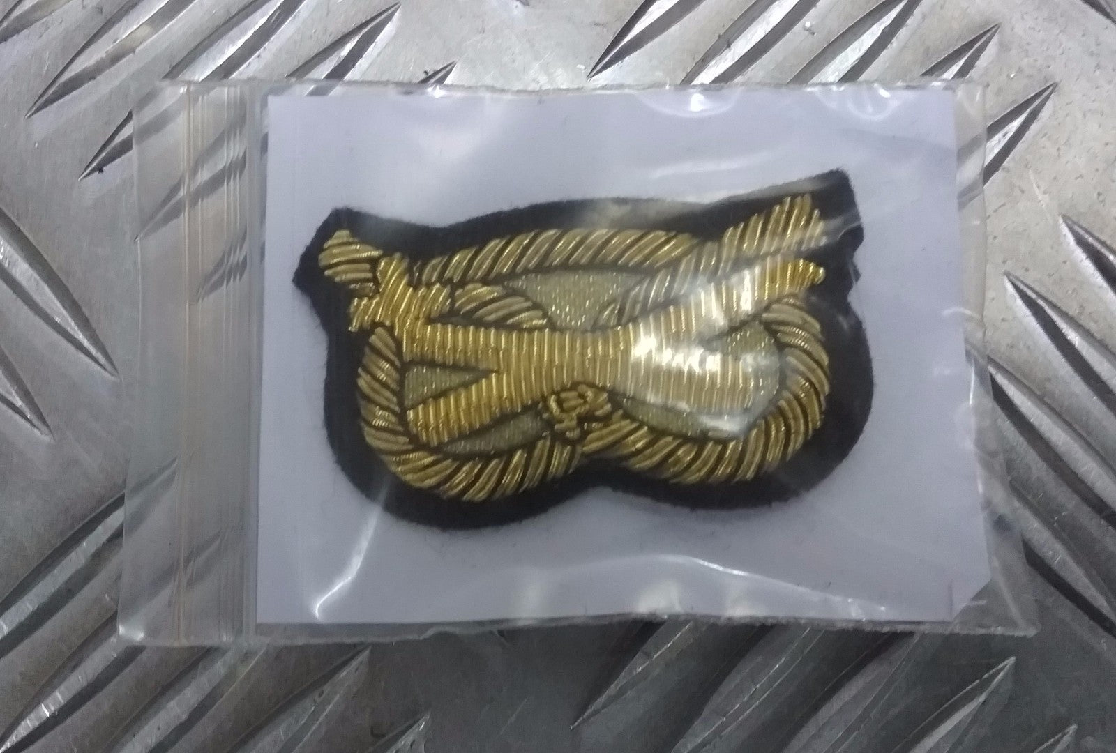 No1 & Mess Dress "The Mercian Regiment" Gilt Wire Arm Patches British Army