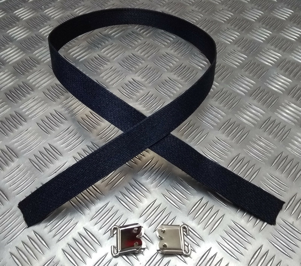 Shoulder Sling Kit Courlene Material British Made Dark Blue SLR etc No Rivets