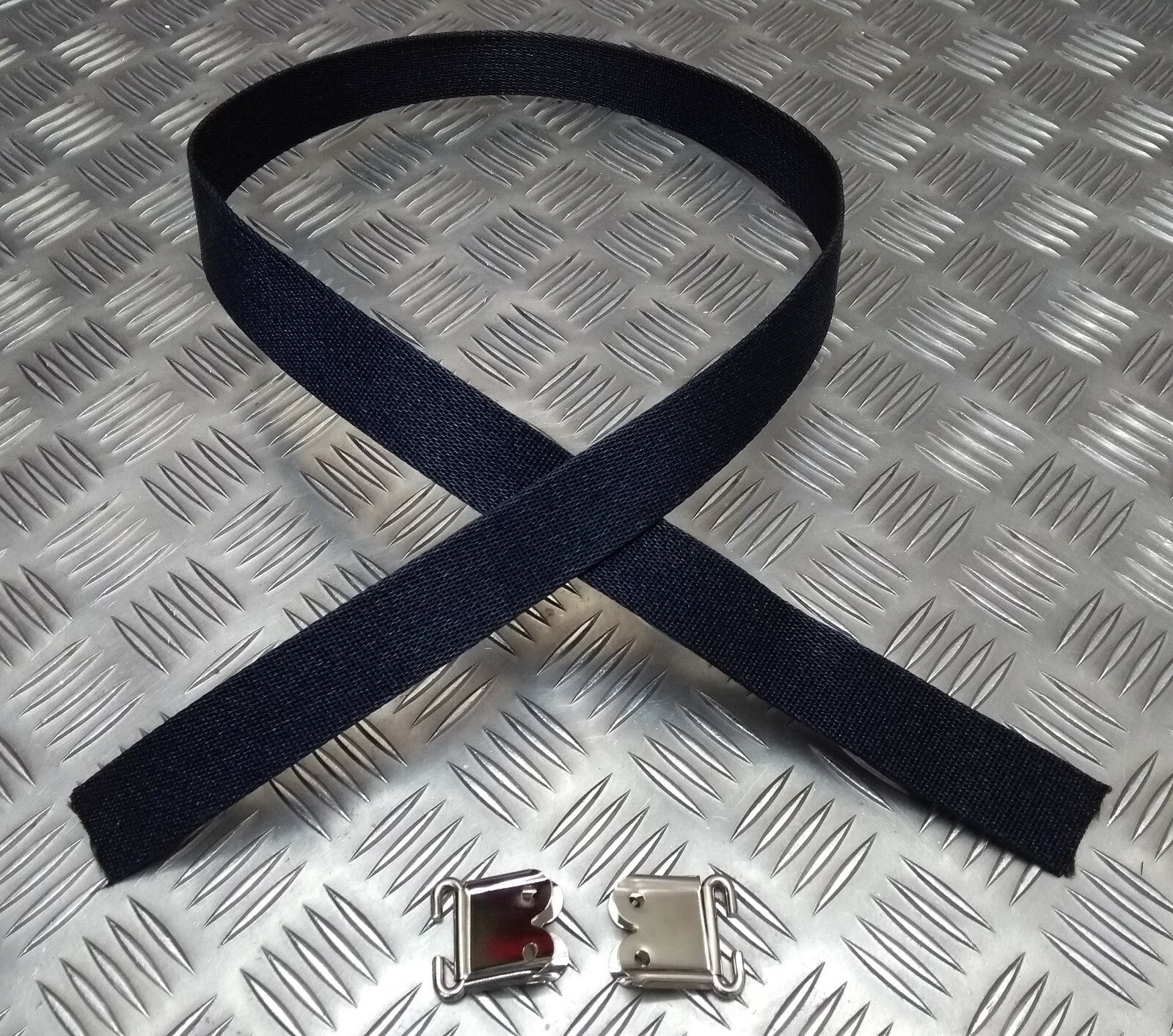 Shoulder Sling Kit Courlene Material British Made Dark Blue SLR etc No Rivets
