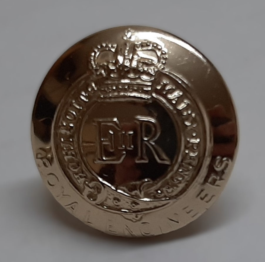 Royal Engineers Regiment No2 Ring Back Button Set British Army Insignia O/R