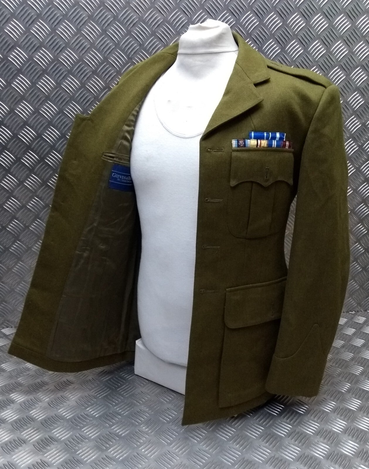 No2 Dress Jacket Old Pattern Ofc SD Jacket Savile Row No Buttons