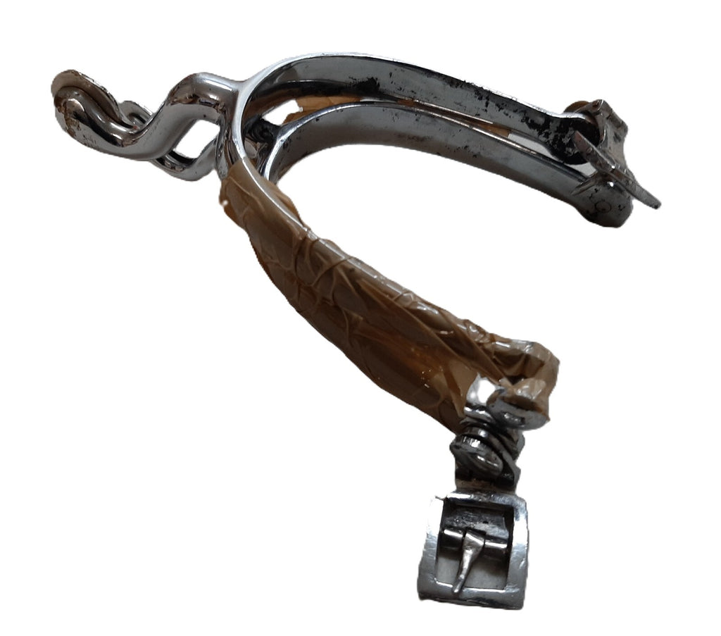 HCav Spurs Chrome Household Cav & RHA British Swan Neck