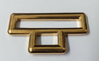 Metal Belt Brass Buckle Retainer Female Latch Side