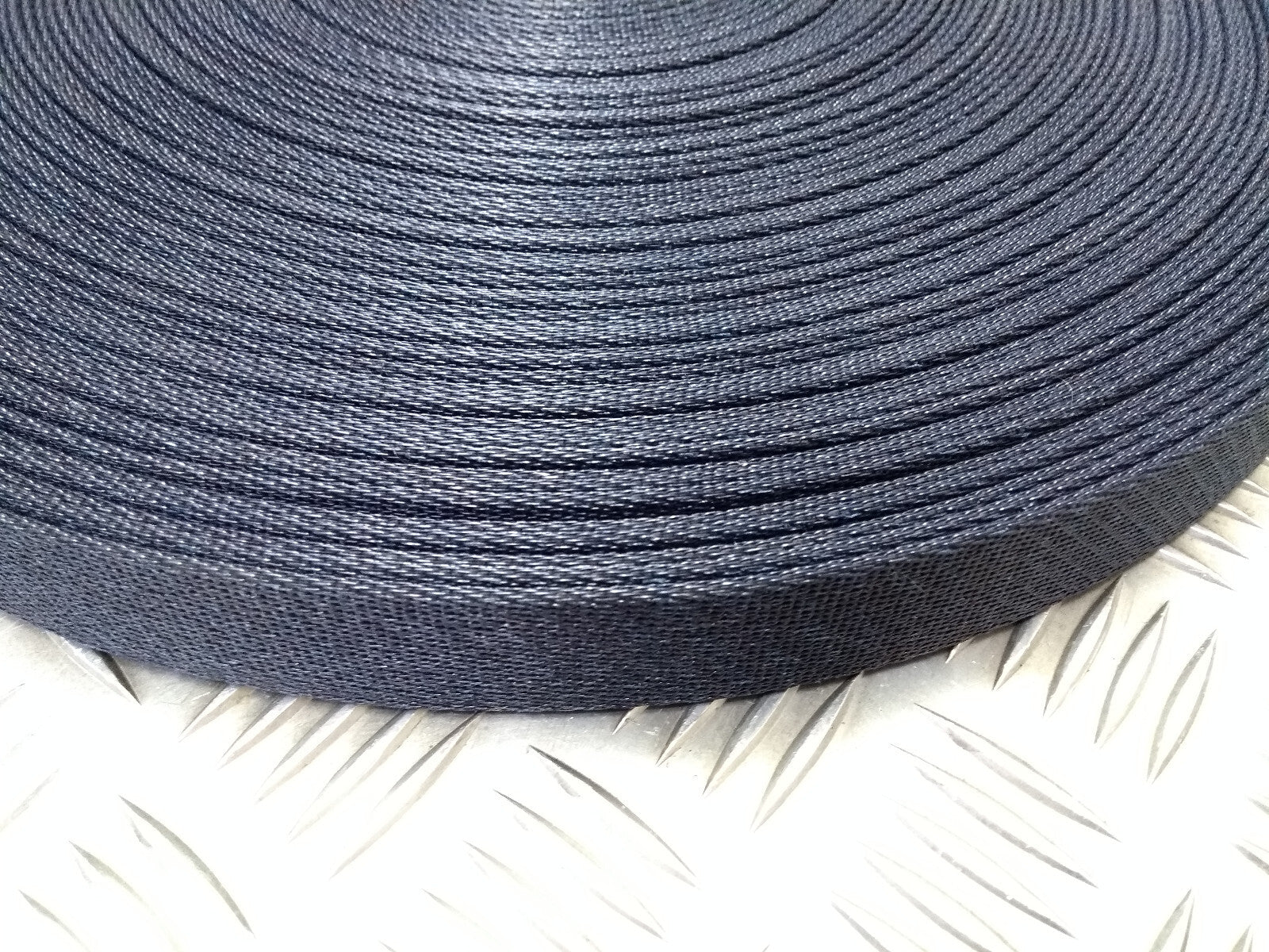 British Army Ceremonial Dark / Navy Blue Parade Courlene 32mm Sling Web Material