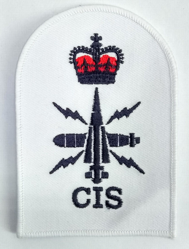 Naval PO CIS Patch RN Type Petty OFC (CIS) Qualification Badge NEW