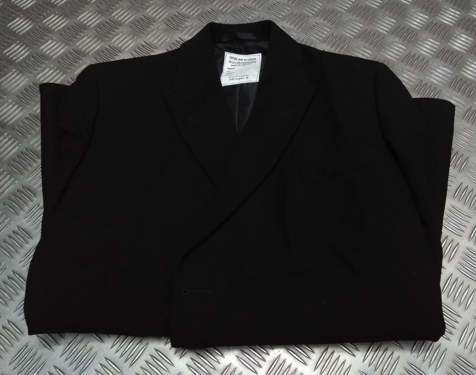 No5 Dress Jacket RN British Naval Style 8 Button Undress 96cm X-long NEW