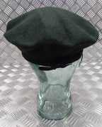 Vintage Green Beret Webb Rim Genuine UK Forces Issue Beret Uniform Cap Sz 56cm