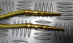 Bahrain Half Aiguillette NG & Officers Ceremonial Lanyard Metallic Gold Tip Ends