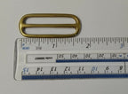Vintage Braces Suspender Brass 1 1/2" slider British Made Issue NEW