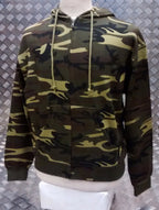 Woodland Camo Style Hoody Freestyle Skate Boarder Skater - All Sizes - NEW