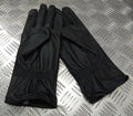 Black Leather General Service Soft Lined Duty Gloves Medium 8/8.5