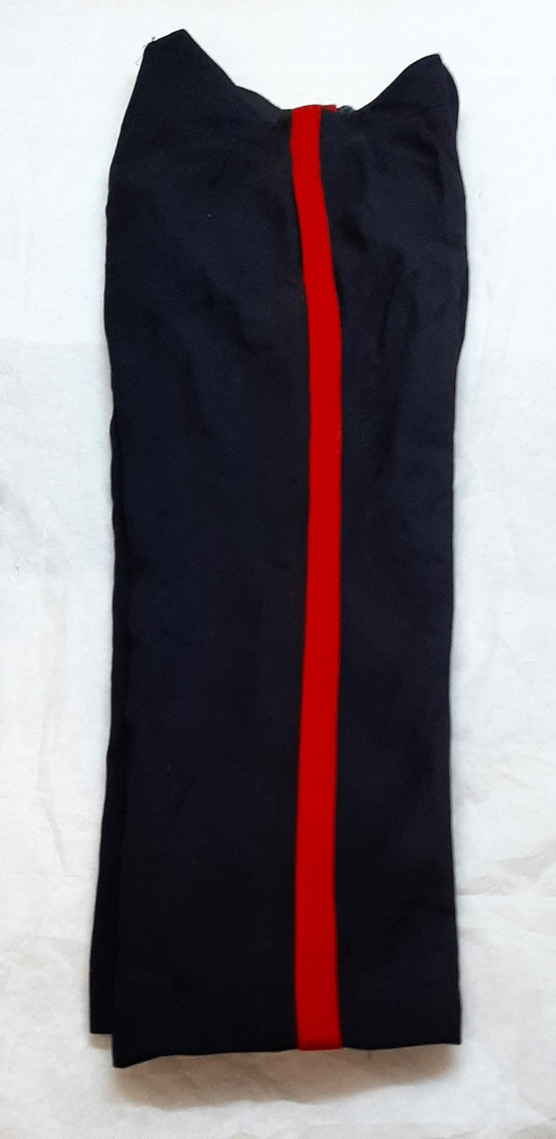 No1 Dress Trousers British Army Blues Pattern Other Ranks 1" Red Stripes W32"