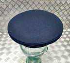 British Made Officers Captains Style Peaked Visor Black Cap Size 53cm - NEW