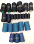 Polyester Corespun Thread Blue / Navy Colour Shades Various Brands