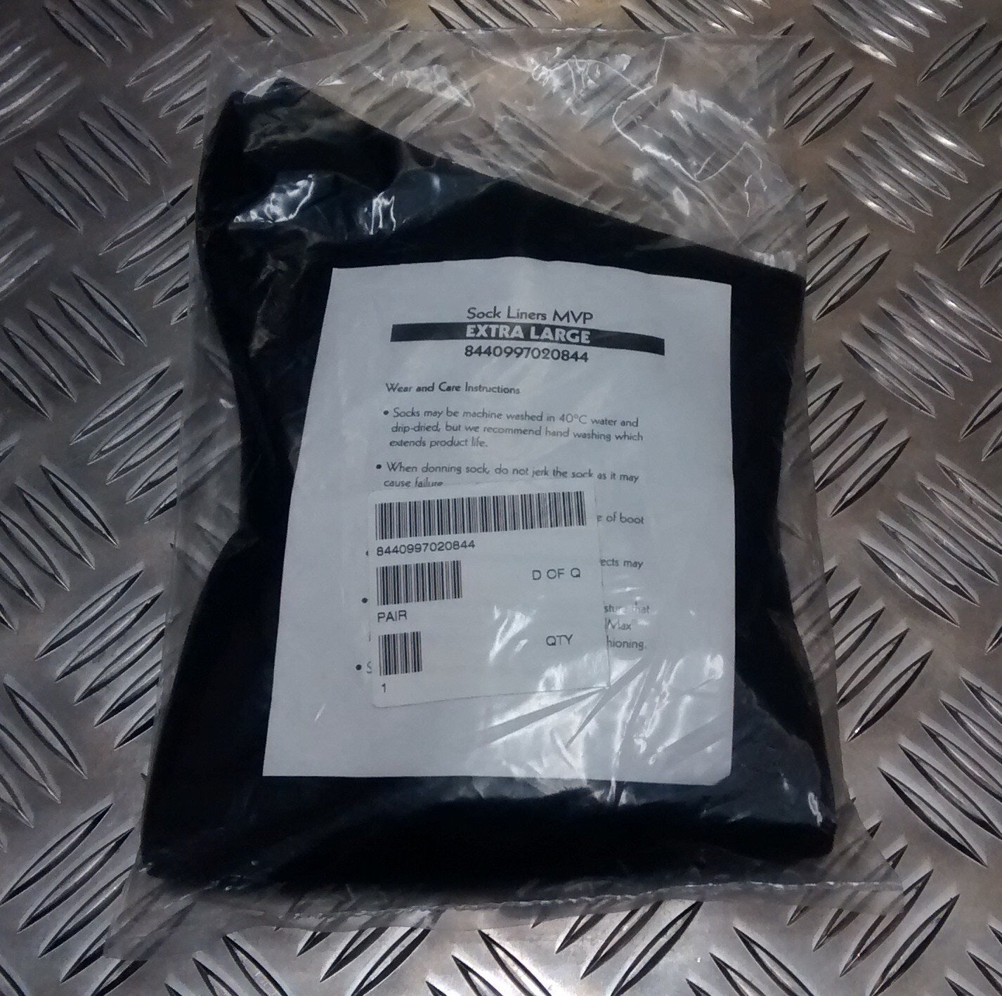 Waterproof MVP Sock Liners Genuine British Army Issue Black Heavy Duty Socks