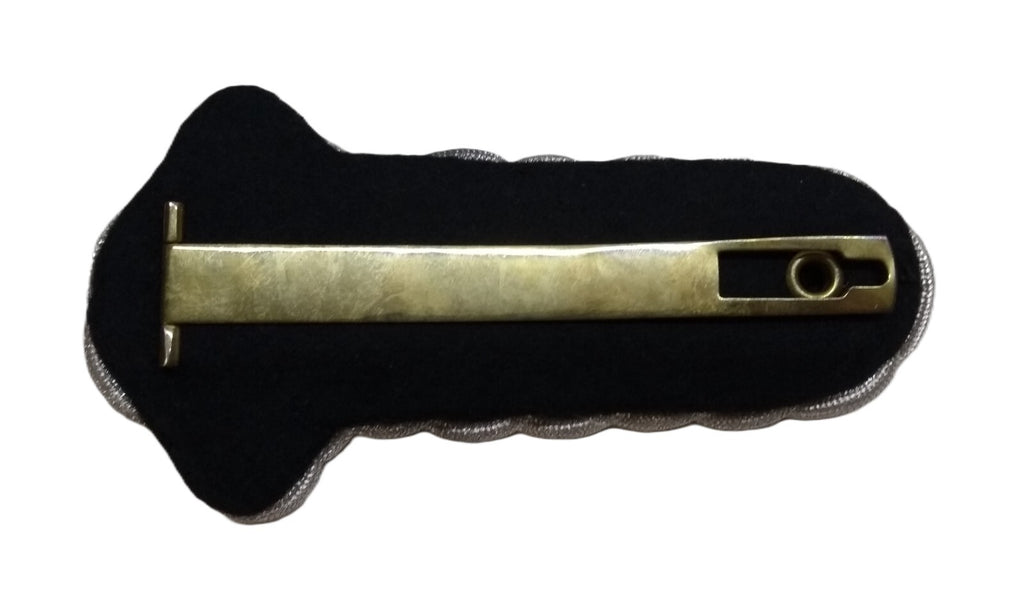 Shoulder Cord Lord-Lieutenant (Deputy) Silver Epaulette Board and Rose Insignia