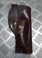 Dubai Parade Holster Brown Leather Ceremonial Issue Made in England