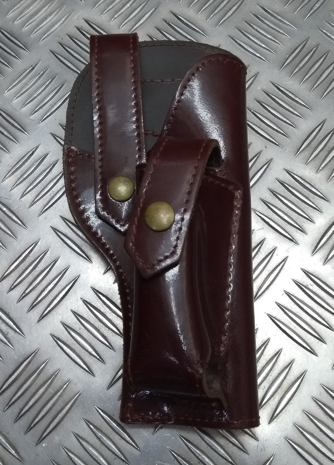 Dubai Parade Holster Brown Leather Ceremonial Issue Made in England