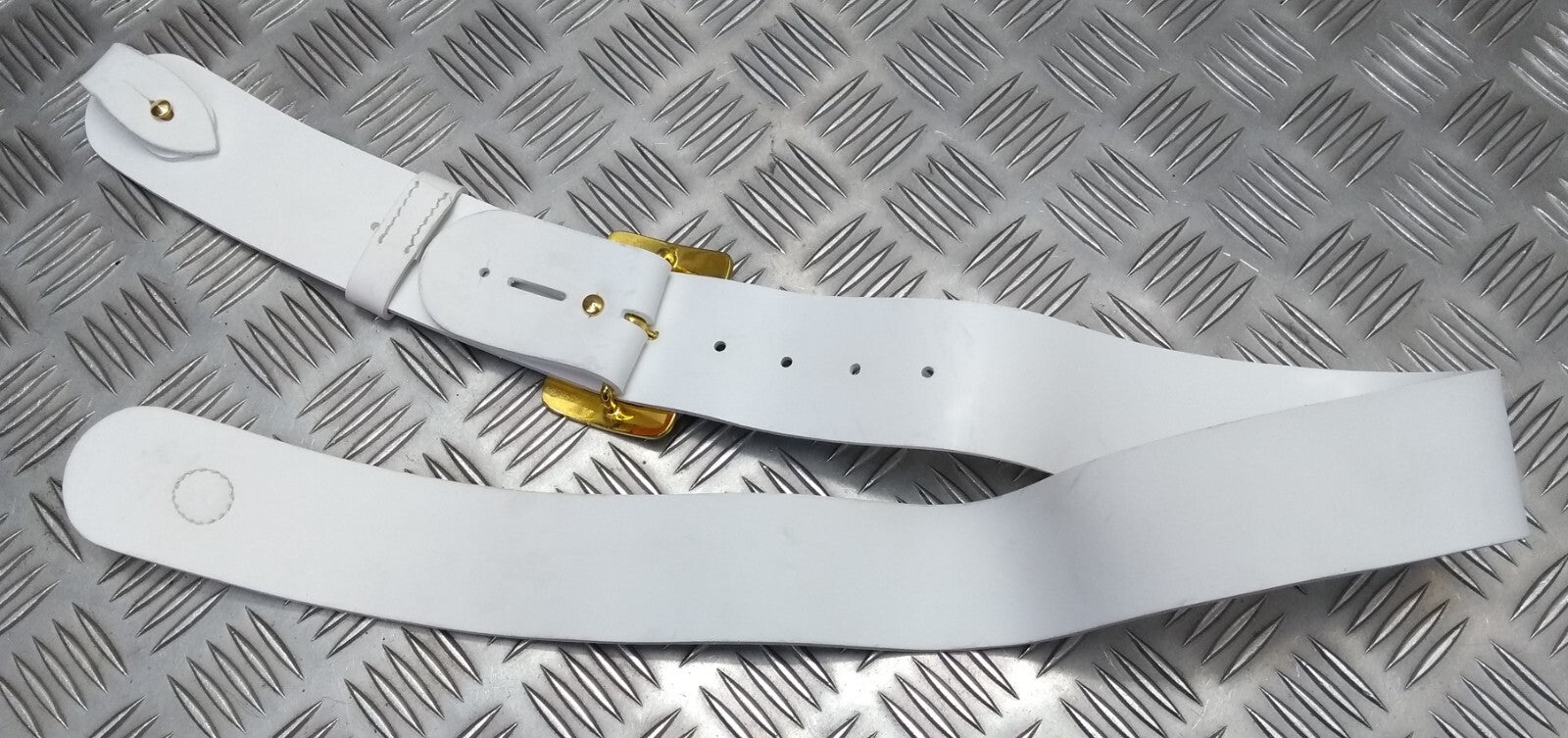 R.M Cross Belt Strap White Ceremonial Issue British Size 1